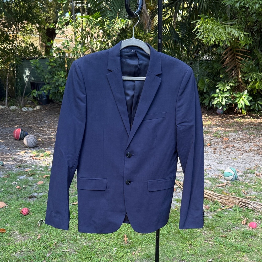 H&M Dark Blue Men's Blazer BNNU